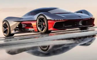 通用推出全新「加州 Corvette 概念車」，極致設計但沒有量產計畫