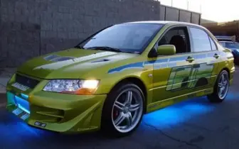 電影車追擊｜玩命關頭Mitsubishi Lancer Evolution VII