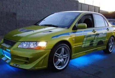 電影車追擊｜玩命關頭Mitsubishi Lancer Evolution VII