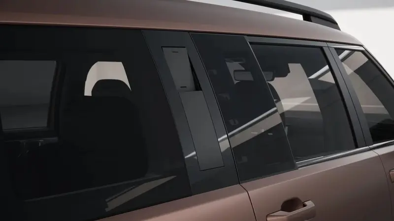 隱藏式登車把手