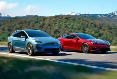 特斯拉小改款 Model S、Model X 登台　外觀添冰霜藍、新增環艙氛圍燈