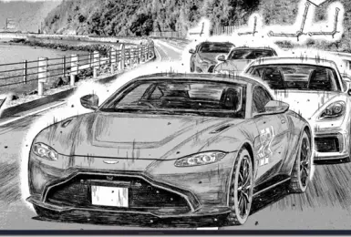 《MF GHOST》624號車 Aston Martin Vantage解析