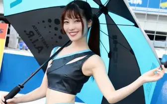 【國王車訊】車模美女收集 ANEST IWATA Racing BLUE LINK Ignis 赤城ありさ