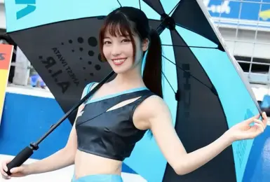 【國王車訊】車模美女收集 ANEST IWATA Racing BLUE LINK Ignis 赤城ありさ