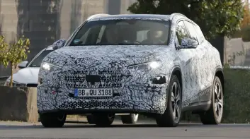 首次曝光|大改款《Mercedes-Benz GLA》輪拱防刮材質好顯眼 升級全新4缸1.5T48V輕油電動力