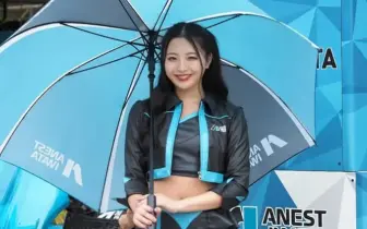 【國王車訊】車模美女收集 ANEST IWATA Racing BLUE LINK Ignis 正智寧音子