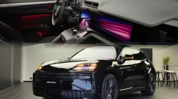 發表倒數｜《Porsche Cayenne》電動車 導入曲面OLED螢幕 完美包覆中控台