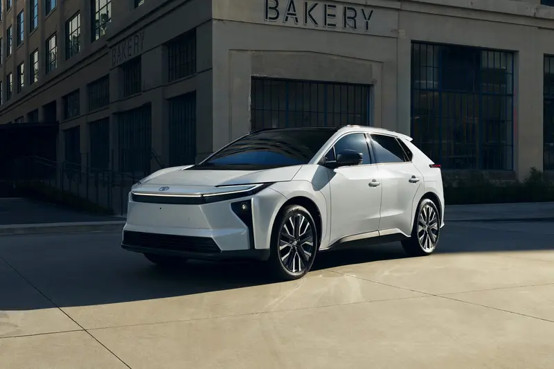 小改款Toyota bZ4X，圖為美規車款，台灣車款以和泰公布為準。
