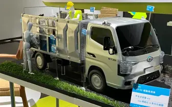 中華ET35純電資源回收車 預計2026年示範運行｜模型車搶先於2025台灣設計展亮相！
