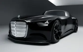 經典車頭再現！《Mercedes-Benz Vision Iconic》概念車 展示多項品牌尖端科技