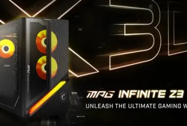 MSI 推出搭載 AMD Ryzen™ X3D 處理器 MPG Infinite Z3 X3D電競桌機