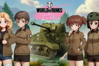 遊戲電玩｜《戰車世界》X《少女與戰車》聯名再登場！ 桑德斯大學附屬高中加入戰場~