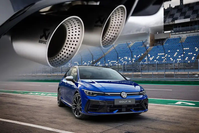 此次升級蠍子管升級方案，適用於現行款Golf R MK8.5與小改款前的MK8。