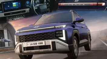 大改款《Hyundai Venue》尺碼放大全面進化 升級雙12.3吋曲面螢幕 