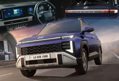 大改款《Hyundai Venue》尺碼放大全面進化 升級雙12.3吋曲面螢幕 