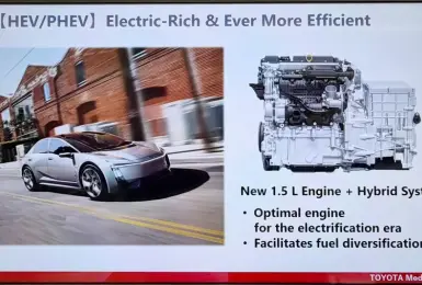 引擎縮小!新世代Toyota Corolla 改用1.5油電 外型更犀利 省油也省稅