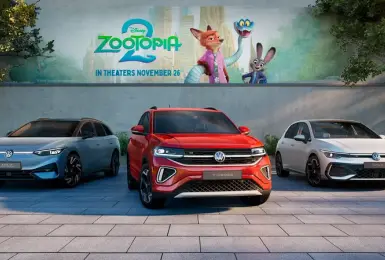 Volkswagen攜手《動物方城市2》為Golf與T-Cross 換上「動物方城市風」限定造型粉墨登場