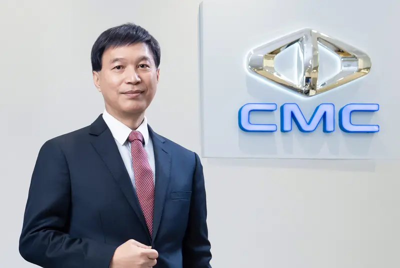 中華汽車曾鑫城總經理帶領中華汽車規劃溫室氣體短中長期減量策略,邁向淨零碳排。