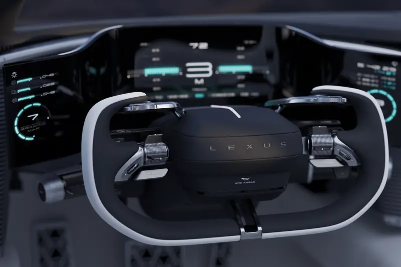 Lexus最新特仕車中，方向盤上有著F-Mode按鍵。官方尚未公布其功能與使用方式。