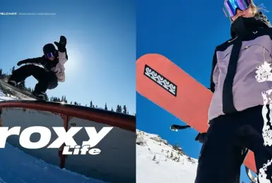 時尚潮流｜QUIKSILVER與ROXY 推出本季全新滑雪系列　融合機能、時尚與環境友善設計