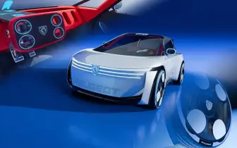 預覽新世代208！？《Peugeot POLYGON》概念車 線控方向盤明年量產