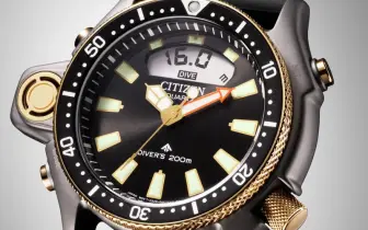以黑金色調迎接聖誕 CITIZEN Series 8、Aqualand 腕錶限量登場