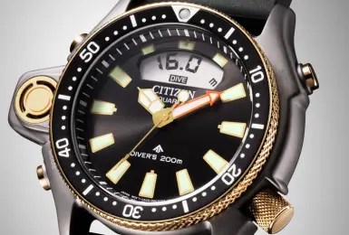 以黑金色調迎接聖誕 CITIZEN Series 8、Aqualand 腕錶限量登場