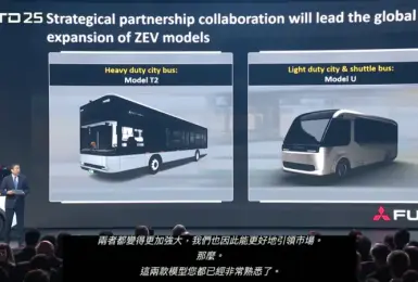 鴻海與Fuso合資 在日本生產純電巴士