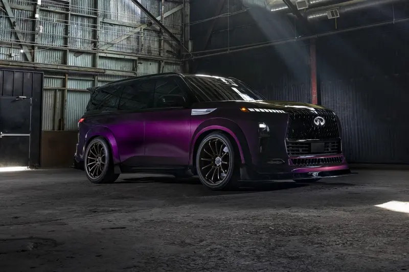 搭載GT-R引擎的QX80 R-Spec概念車