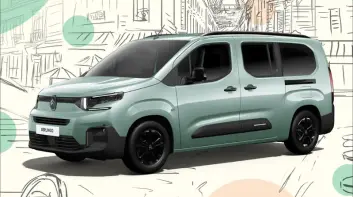 限量 50 台！CITROEN BERLINGO「清新綠」限定版登場｜台日市場專屬全台開放賞車