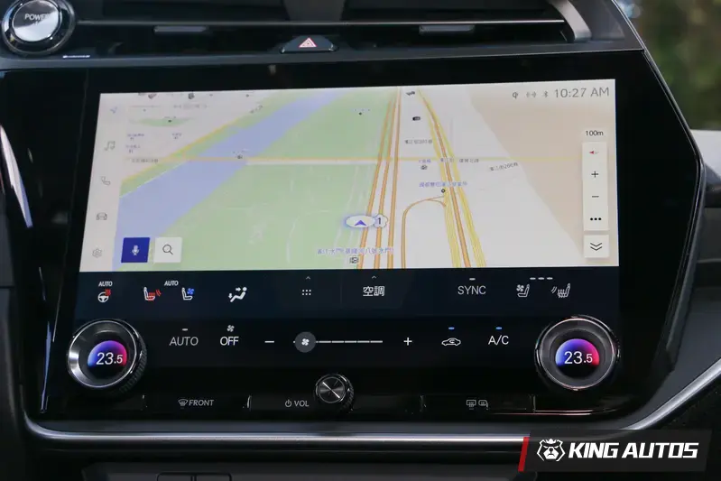 比較可惜的是,車機內建導航無法與充電站地點連結。