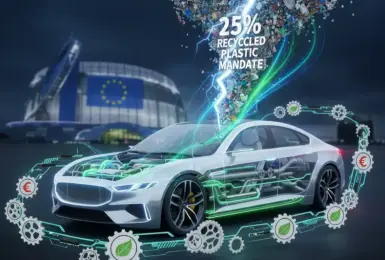 歐盟新規震撼供應鏈！新車需使用「25%回收塑膠」 車價漲聲響起