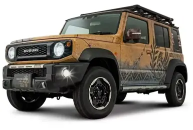 Suzuki 把《Monster Hunter》開進現實世界，東京改裝車展化身狩獵樂園