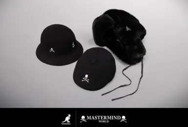 時尚潮流｜Kangol x Mastermind 限量聯名系列，英倫經典帽飾 × 日系暗黑潮流