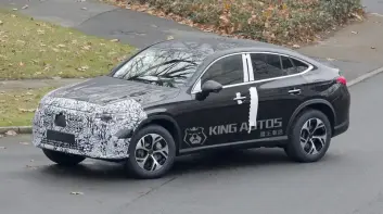 打破停產謠言！小改款《Mercedes-Benz GLC Coupe》首次曝光 