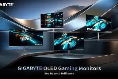CES 2026｜《技嘉 GIGABYTE》發表 4 款全新 OLED 電競螢幕，獨家畫質調校技術打造視覺新巔峰