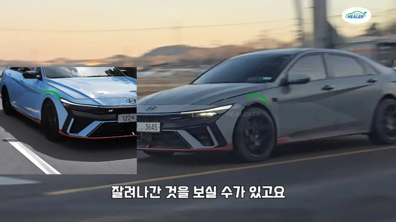 全新Elantra N測試車，圖片摘