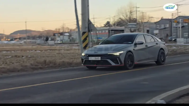 全新Elantra N測試車，圖片摘