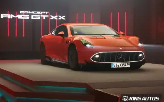 世界紀錄駛入台北街頭！Mercedes-AMG CONCEPT GT XX 驚喜閃現 性能新次元特展週末登陸松菸