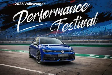 《台灣福斯汽車》Volkswagen性能馳騁嘉年華 3/21台中麗寶 點燃剽悍基因 