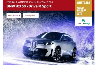 BMW英倫展實力 汎德今年導入！iX3榮膺《What Car?》年度風雲車