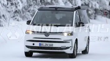 全面對應Euro 7法規！小改款《Volkswagen Multivan T7》極地測試中