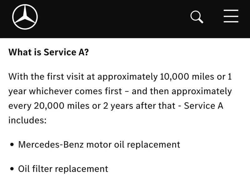 美國賓士建議新車第一次10萬英里換機油