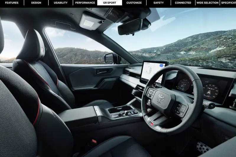 GR Sport phev使用線控排檔桿