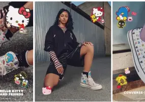 時尚潮流｜CONVERSE 攜手 HELLO KITTY AND FRIENDS 致敬摯友閃耀時刻