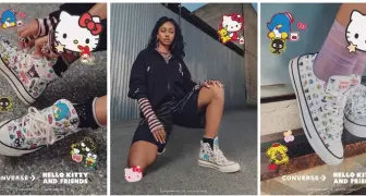 時尚潮流｜CONVERSE 攜手 HELLO KITTY AND FRIENDS 致敬摯友閃耀時刻