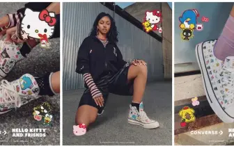 時尚潮流｜CONVERSE 攜手 HELLO KITTY AND FRIENDS 致敬摯友閃耀時刻