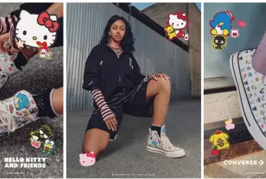 時尚潮流｜CONVERSE 攜手 HELLO KITTY AND FRIENDS 致敬摯友閃耀時刻