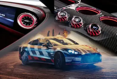 冷氣出風口用了15年 《Mercedes-AMG GT 4-Door Coupé》車艙首次曝光 集結操駕與數位