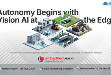 台灣《歐特明》進軍德國Embedded World 展示車規等級 Vision AI 解決方案